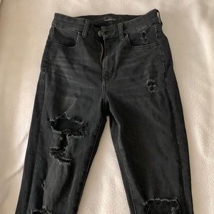 AMERICAN EAGLE SKINNY DREAM JEAN BLACK